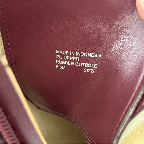 Michael Kors Burgundy Ankle Boots - Picture 10 of 12